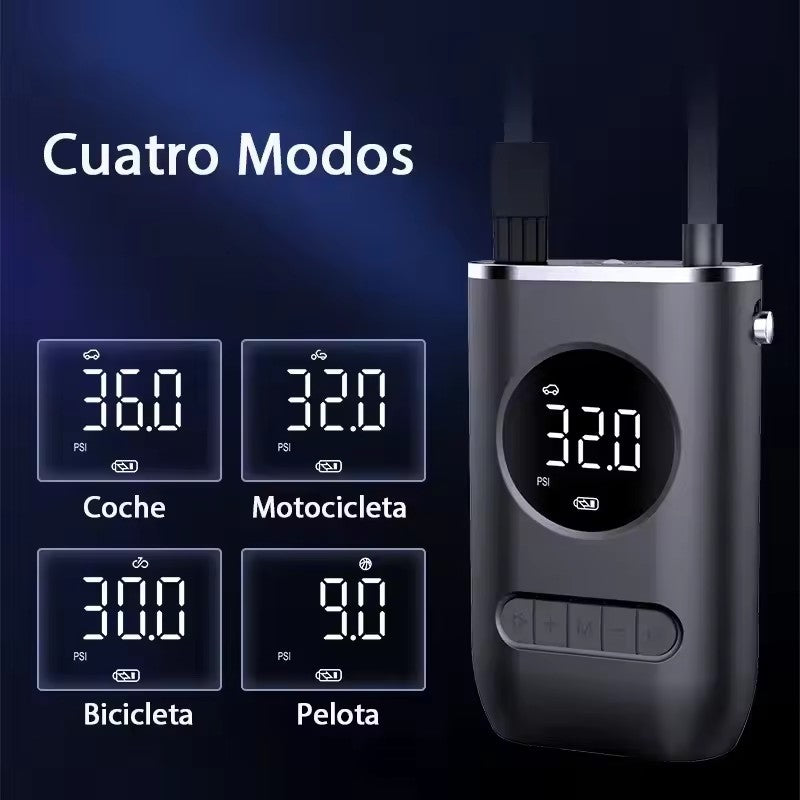 AirPulse – Inflador Eléctrico Portátil Inteligente
